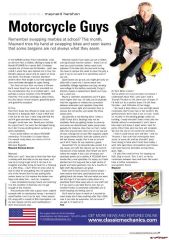 Classic Motorcycle Mechanics article