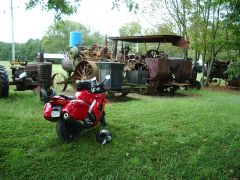 Old Tractors and Steam Powered Machines - No One Was Home!