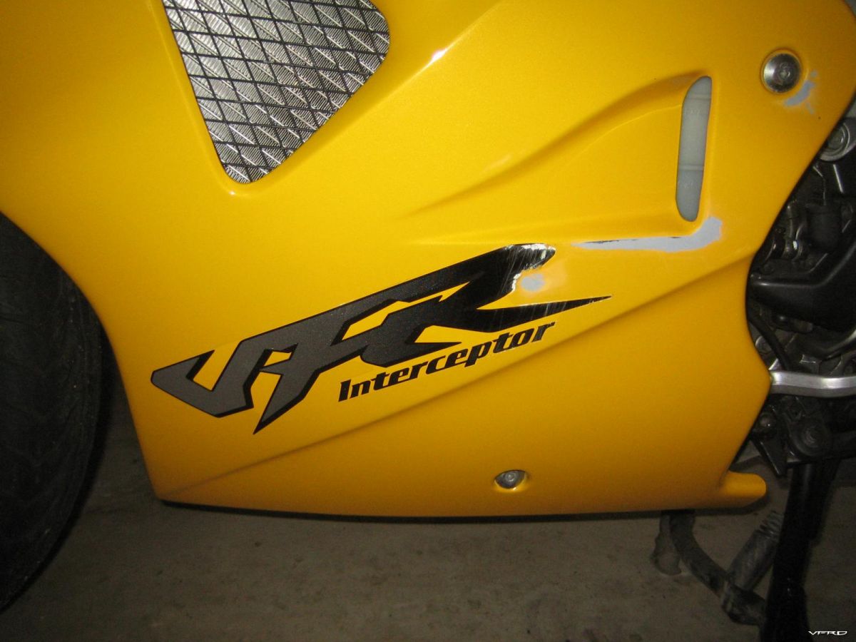Fairing Damage Before and After