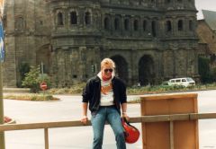 porta nigra, trier 2000 birthday party 1983ish