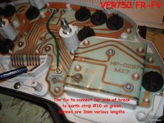 VFR750 4th Gen PCB earth fault