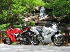 Poncho & I at the base of the Kaaterskill Falls, Rt. 23A