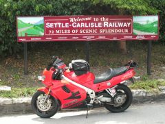settle to carlisle railway viaduct view