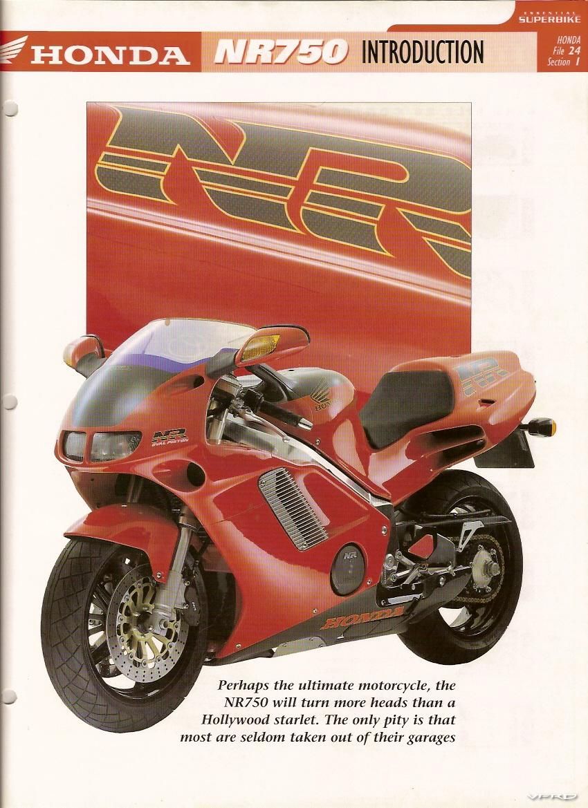 NR750 Essential Superbike Scans...