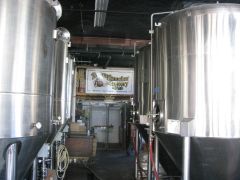Rows of fermenters