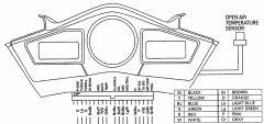 Combination Meter wiring diagram