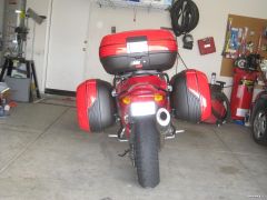 back view of givi cases on 5th gen