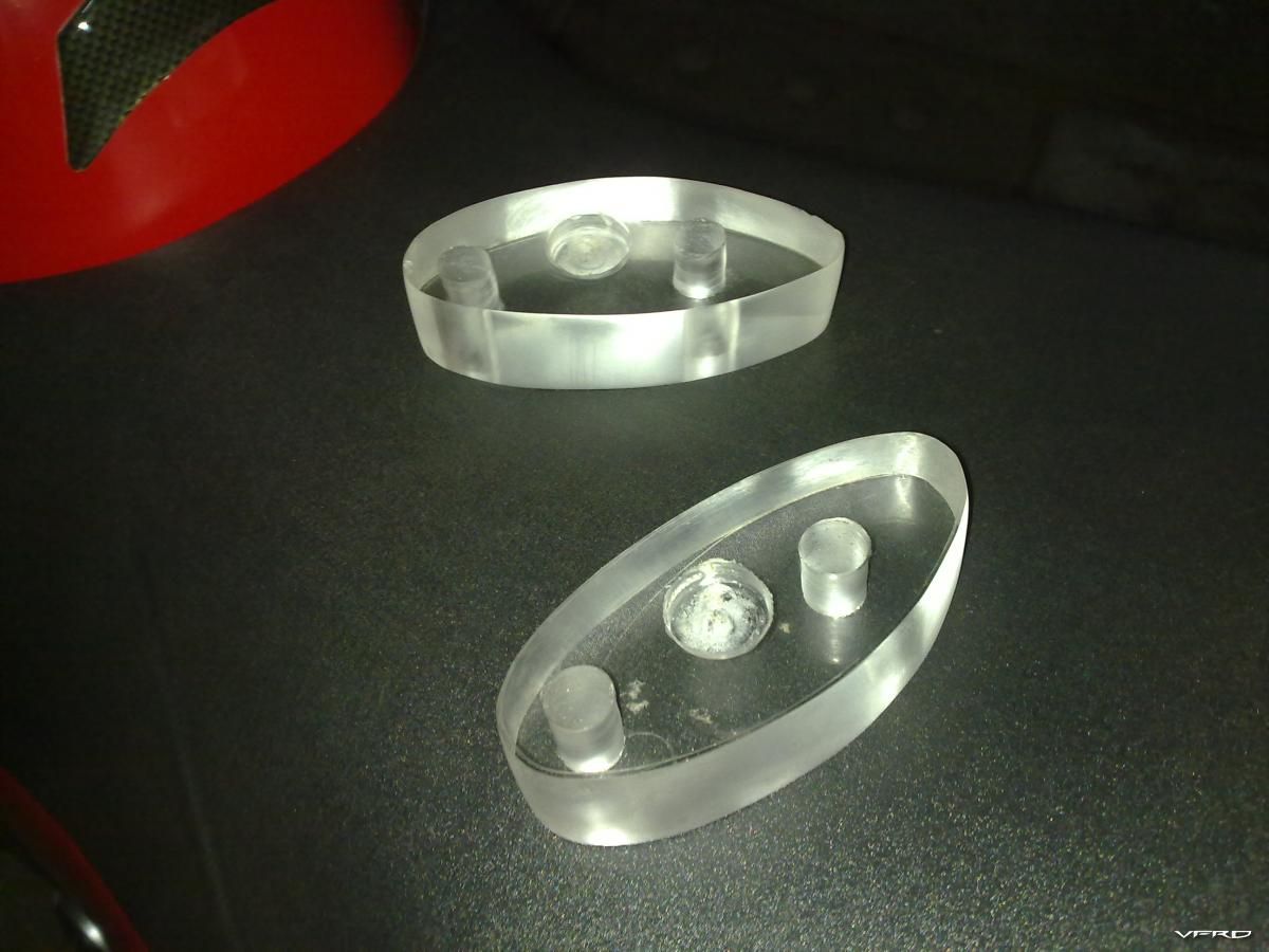 Acrylic Mirror Extenders with LED's Modifications VFRDiscussion