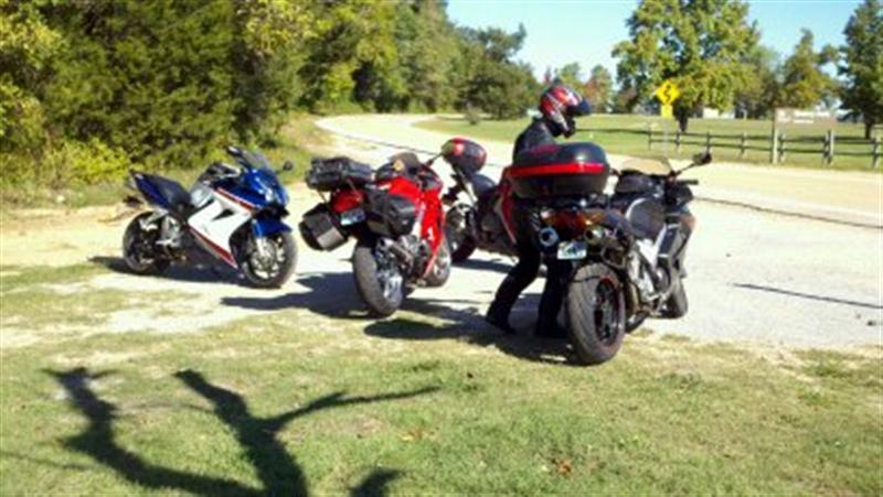 The VFRD crew in the Ozarks