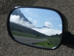 Yellowstone in the rearview