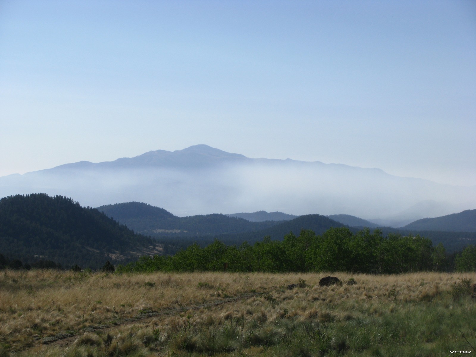 Colorado's version of the smoky mountains