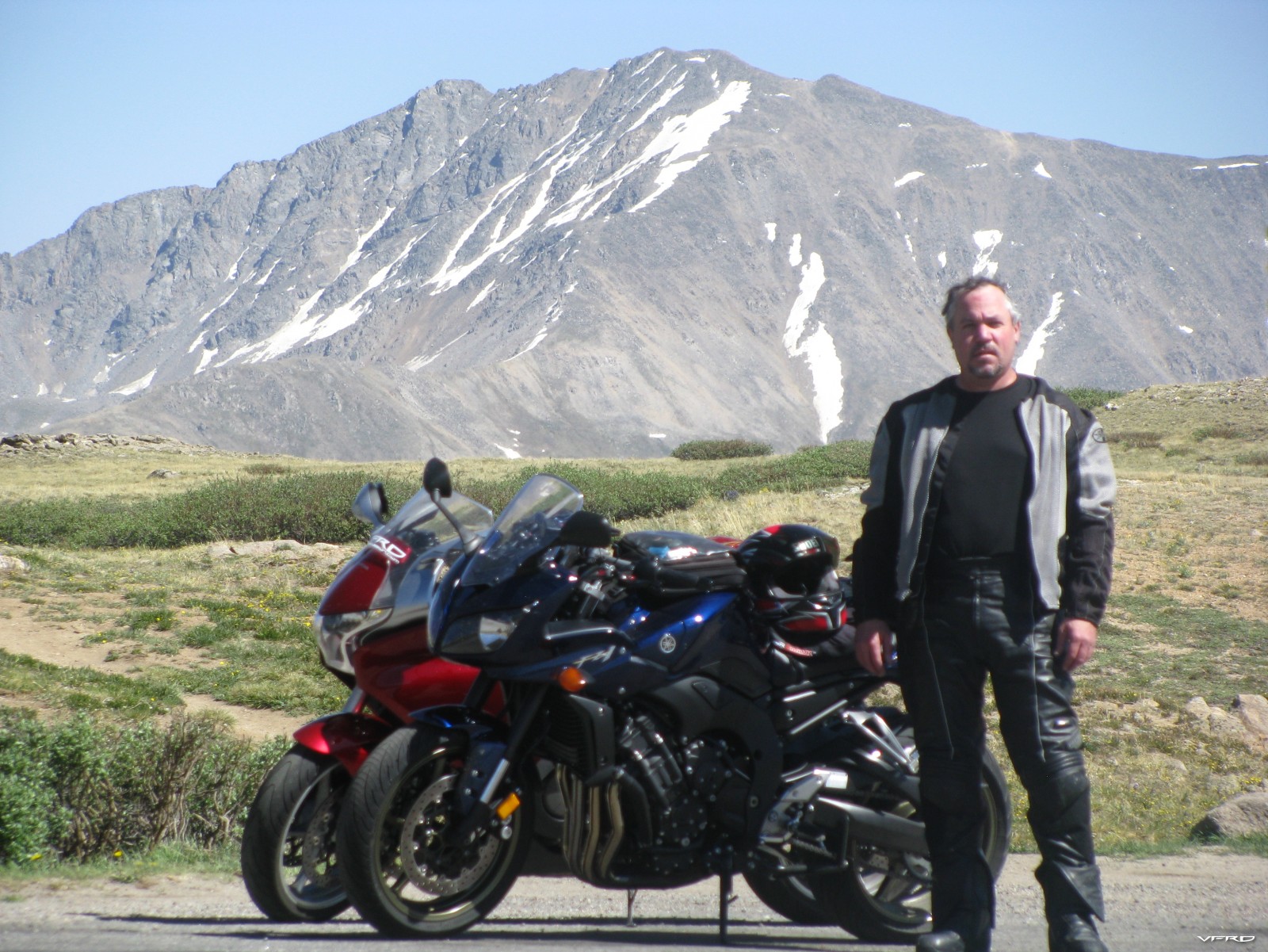 Reddog at the top of Independence pass