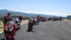 Lots of bikes at Hermit Point