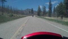 Following reddog on hwy 67