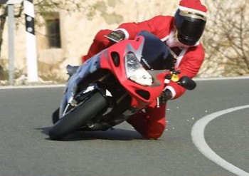 Knee Dragging Santa