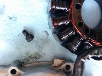 Wire retainer nut - culprit