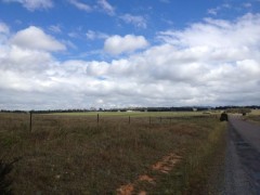 Cullulla Rd, looking SW