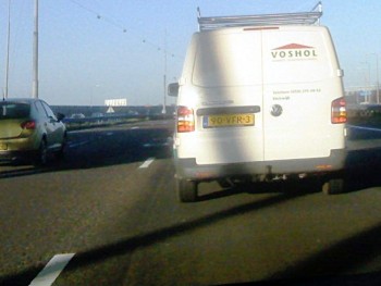 VFR Licence plate