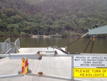 Ferry at Wiseman's Ferry