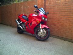 VFR800   front side with R&G