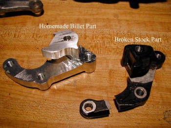 RC45 Billet Rear Caliper Bracket