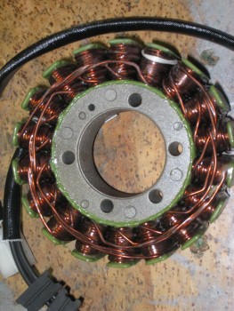 VFR 800 Stator Custom Rewind 004