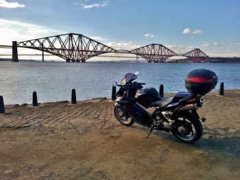 VFR800 and the Forth Bridge