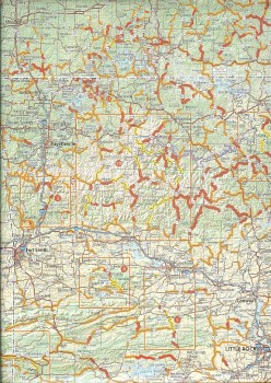 SW MO Central AR Ride Map 150dpi