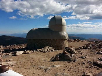 Meyer-Womble Observatory, 114148 feet above sea level, highest operating observatory in the west