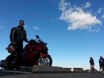 Truly on top of the world for the second time today! Ride to 14,130 - climb the last 141 feet on your own!