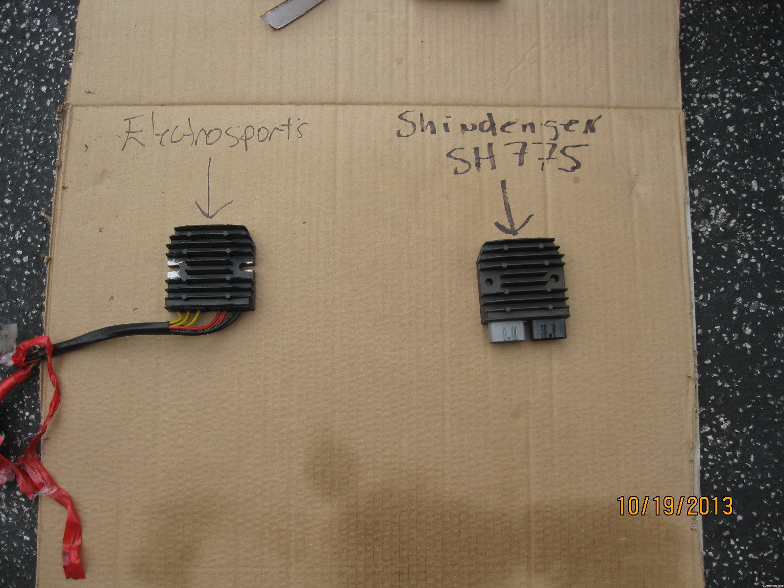 Stator coil burnt Electrical VFRDiscussion
