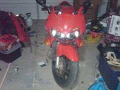 First sight of the 1998 VFR800