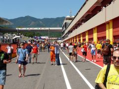 Mugello pit lane