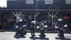 Lunch at Service Creek Oregon