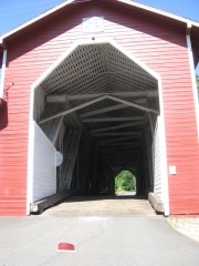 Covered Bridge at Westfir Oregon