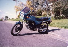 Early Eighties 1980 Honda CB250RS, Auckland, NZ