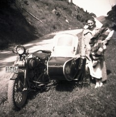 Late thirties 1925 Harley Davidson 1000 with side car North Island, NZ (2)