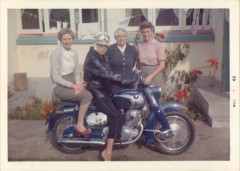 Early Sixties Honda 250(?), Whangarei, NZ