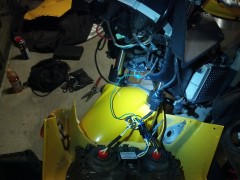 Symtec Headlight Modulator - Wiring Mess