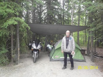 Whitehorse YT campsite