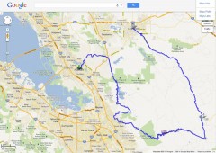 Roll Call Ride   Route