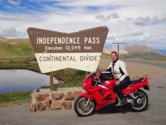 At Independence Pass, CO