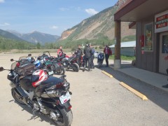 reststop outside silverton