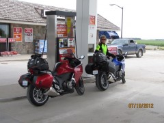 Yes another gas stop