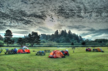Day 1 campsite