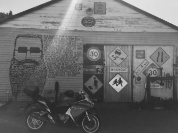 Forgotten Highway - Whangamomona Graffiti - unlikely ever to be a movie!