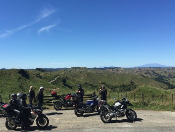 Forgotten Highway, New Zealand. - views across the Central Plateau