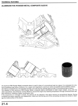 VFR800 Cylinder Sleeve Info