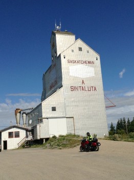 Just had to get a shot in front of one of these elevators on the flatlands of Saskatchewan