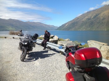 042. Lake Wakatipu, looking back from where we have come ...